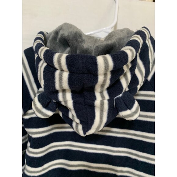 Garanimals Boys Infant Baby Size 6 9 Months Blue Gray White Bunting Coat Jacket - Picture 3 of 5